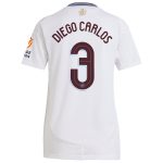 aston villa adidas away shirt 2024-25 – womens with diego carlos 3 cup printing Collection | Aston Villa Fan Shop