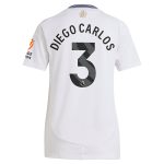 aston villa adidas away shirt 2024-25 – womens with diego carlos 3 printing Collection | Aston Villa Fan Shop