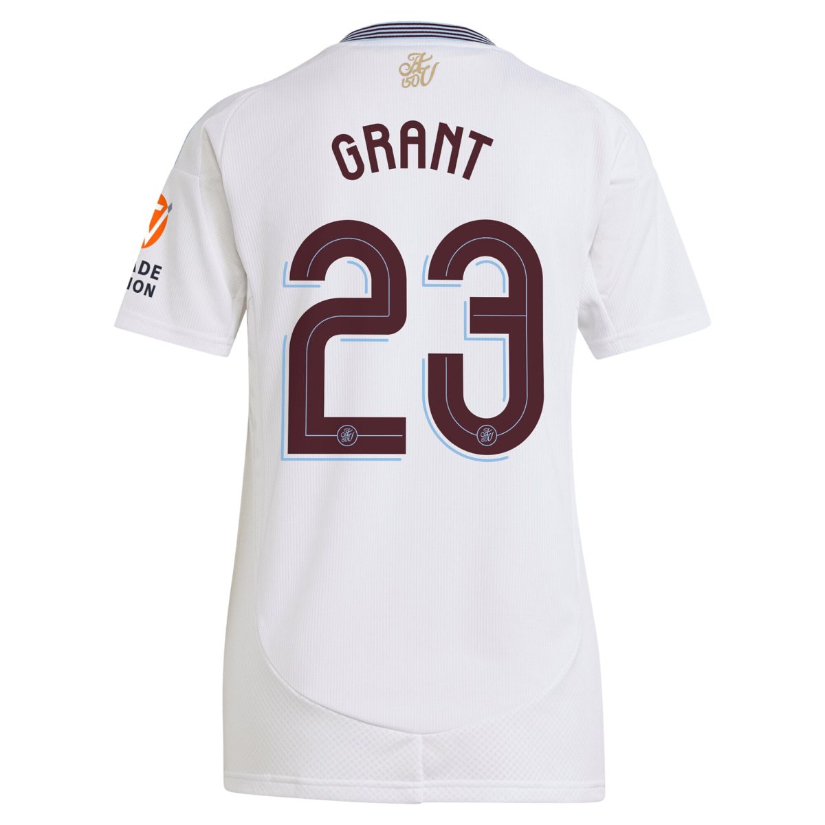 aston villa adidas away shirt 2024-25 – womens with grant 23 cup printing Collection | Aston Villa Fan Shop