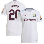 aston villa adidas away shirt 2024-25 – womens with hanson 20 cup printing Collection | Aston Villa Fan Shop