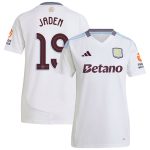 aston villa adidas away shirt 2024-25 – womens with jaden 19 cup printing Collection | Aston Villa Fan Shop
