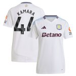 aston villa adidas away shirt 2024-25 – womens with kamara 44 printing Collection | Aston Villa Fan Shop