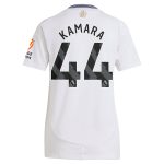 aston villa adidas away shirt 2024-25 – womens with kamara 44 printing Collection | Aston Villa Fan Shop