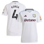 aston villa adidas away shirt 2024-25 – womens with konsa 4 printing Collection | Aston Villa Fan Shop