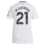 aston villa adidas away shirt 2024-25 – womens with m.asensio 21 printing Collection | Aston Villa Fan Shop