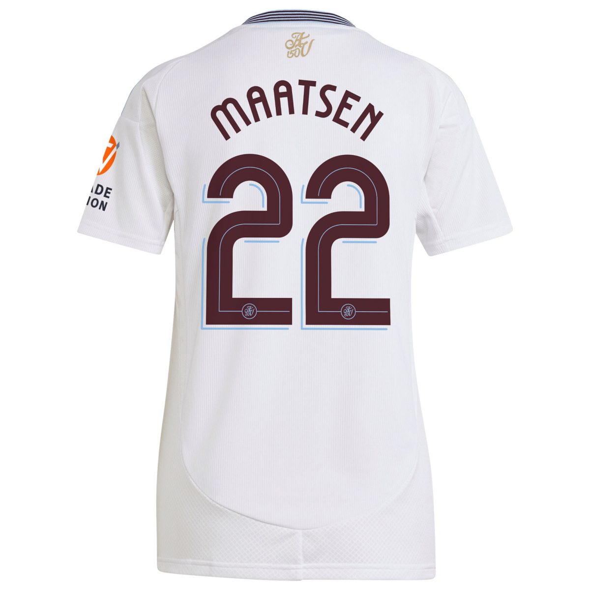 aston villa adidas away shirt 2024-25 – womens with maatsen 22 cup printing Collection | Aston Villa Fan Shop