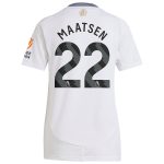 aston villa adidas away shirt 2024-25 – womens with maatsen 22 printing Collection | Aston Villa Fan Shop