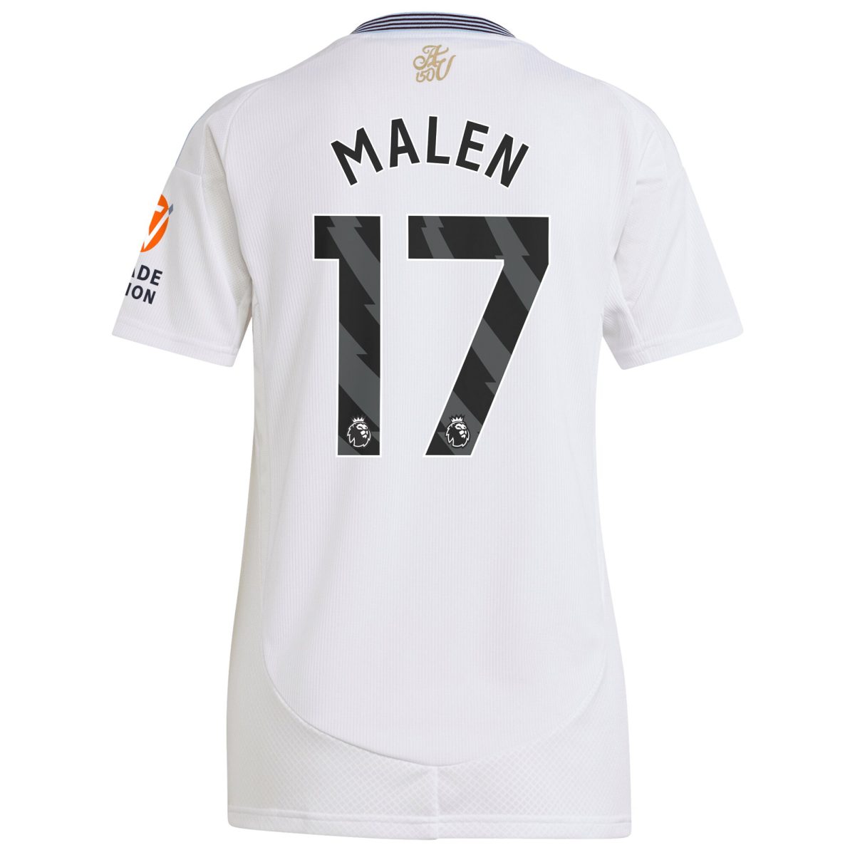 aston villa adidas away shirt 2024-25 – womens with malen 17 printing Collection | Aston Villa Fan Shop