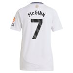 aston villa adidas away shirt 2024-25 – womens with mcginn 7 printing Collection | Aston Villa Fan Shop