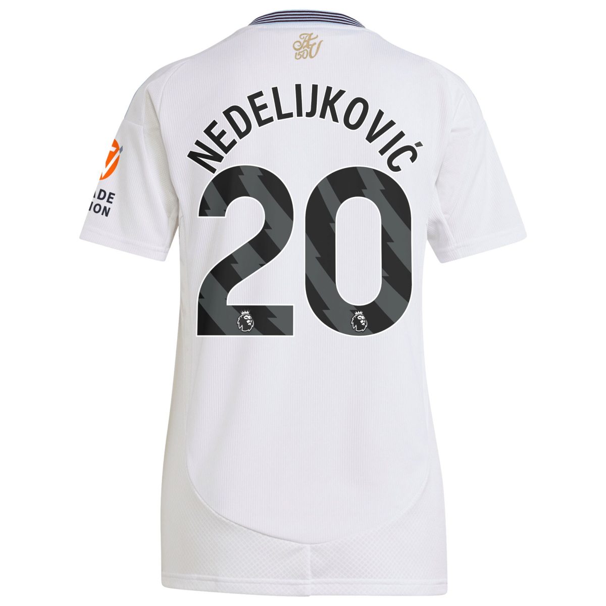 aston villa adidas away shirt 2024-25 – womens with nedeljković 20 printing Collection | Aston Villa Fan Shop