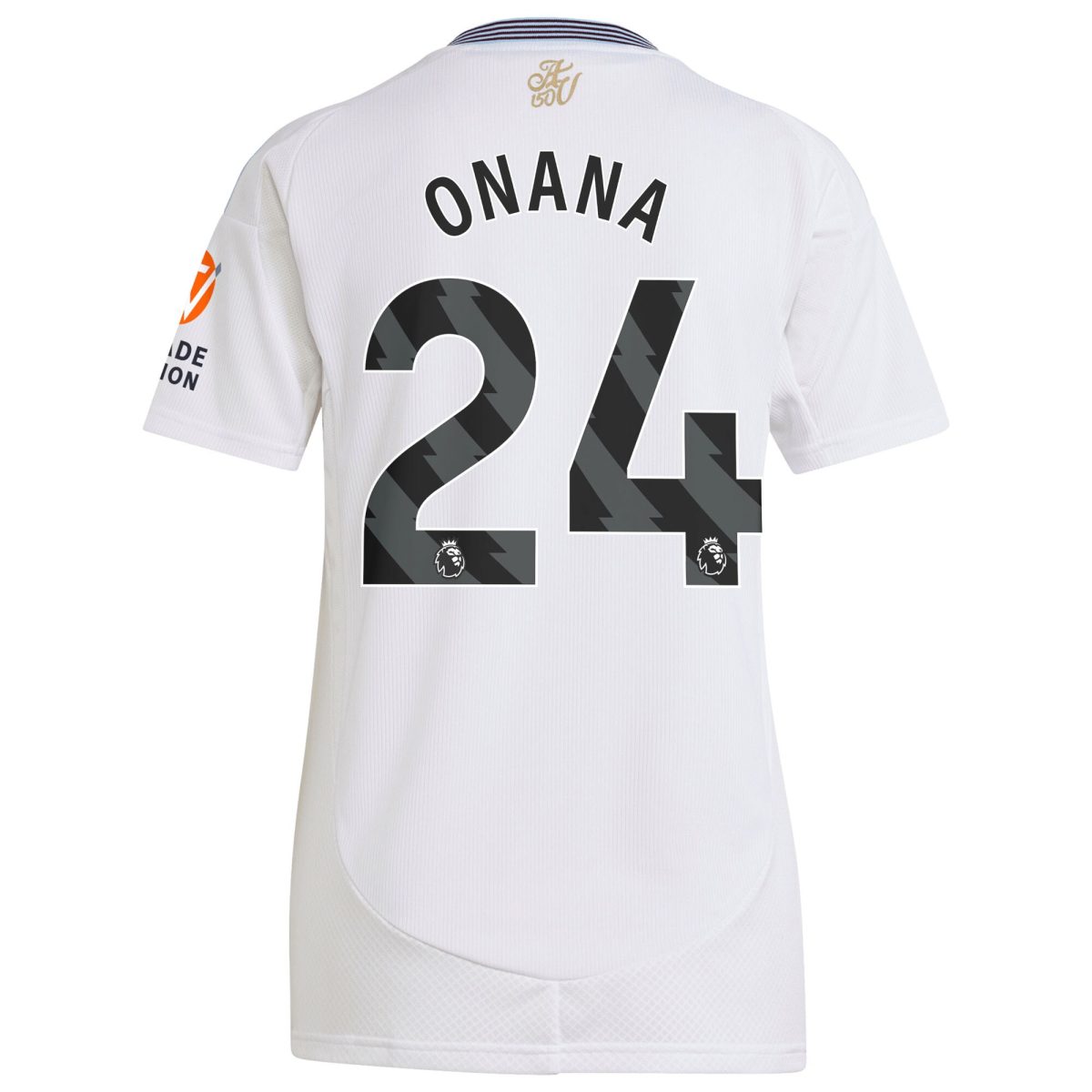 aston villa adidas away shirt 2024-25 – womens with onana 24 printing Collection | Aston Villa Fan Shop