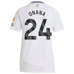 aston villa adidas away shirt 2024-25 – womens with onana 24 printing Collection | Aston Villa Fan Shop