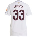 aston villa adidas away shirt 2024-25 – womens with pacheco 33 cup printing Collection | Aston Villa Fan Shop