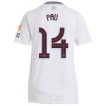 aston villa adidas away shirt 2024-25 – womens with pau 14 cup printing Collection | Aston Villa Fan Shop