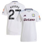 aston villa adidas away shirt 2024-25 – womens with rogers 27 printing Collection | Aston Villa Fan Shop