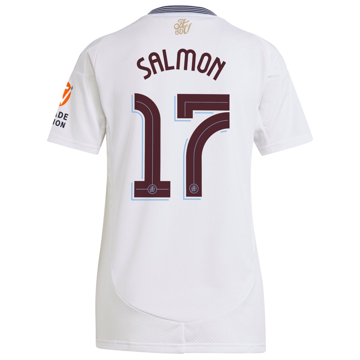 aston villa adidas away shirt 2024-25 – womens with salmon 17 cup printing Collection | Aston Villa Fan Shop