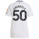 aston villa adidas away shirt 2024-25 – womens with swinkels 50 printing Collection | Aston Villa Fan Shop