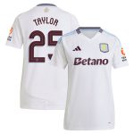 aston villa adidas away shirt 2024-25 – womens with taylor 25 cup printing Collection | Aston Villa Fan Shop