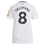 aston villa adidas away shirt 2024-25 – womens with tielemans 8 printing Collection | Aston Villa Fan Shop