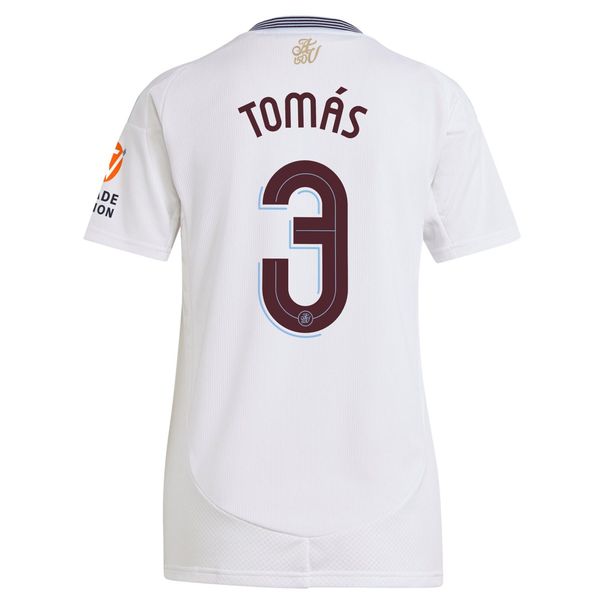 aston villa adidas away shirt 2024-25 – womens with tomás 3 cup printing Collection | Aston Villa Fan Shop