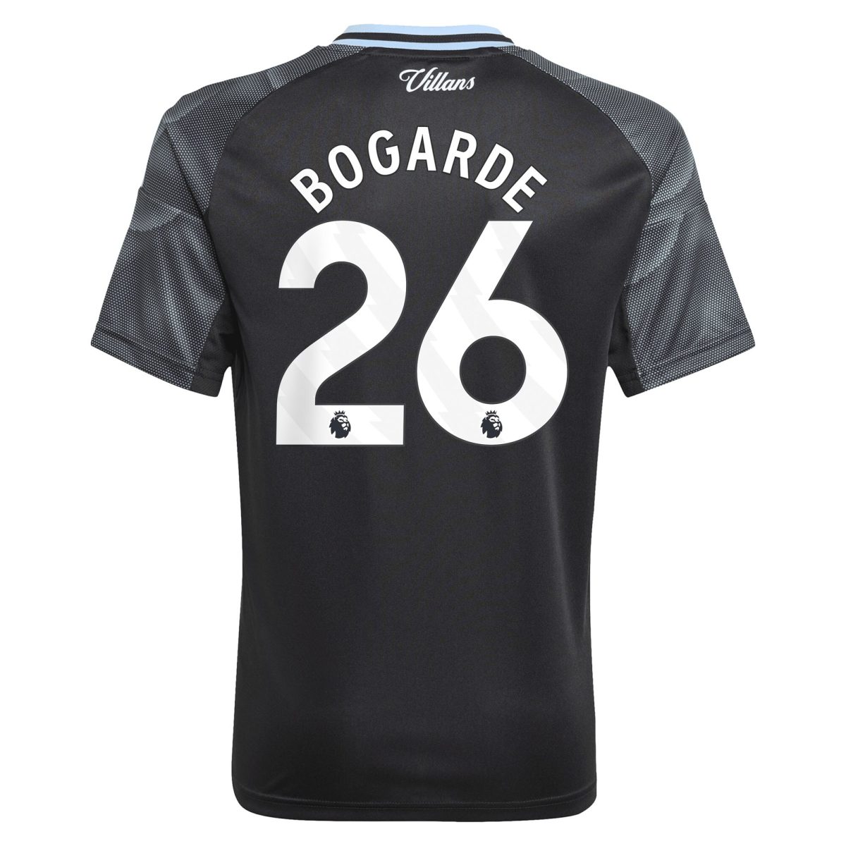 aston villa adidas away shirt 2025-26 – kids with bogarde 26 printing Collection | Aston Villa Fan Shop
