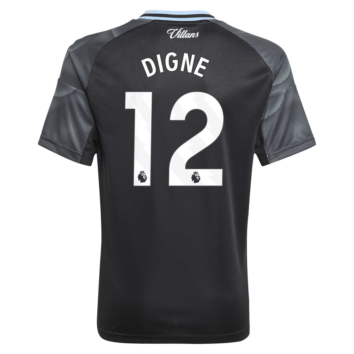 aston villa adidas away shirt 2025-26 – kids with digne 12 printing Collection | Aston Villa Fan Shop