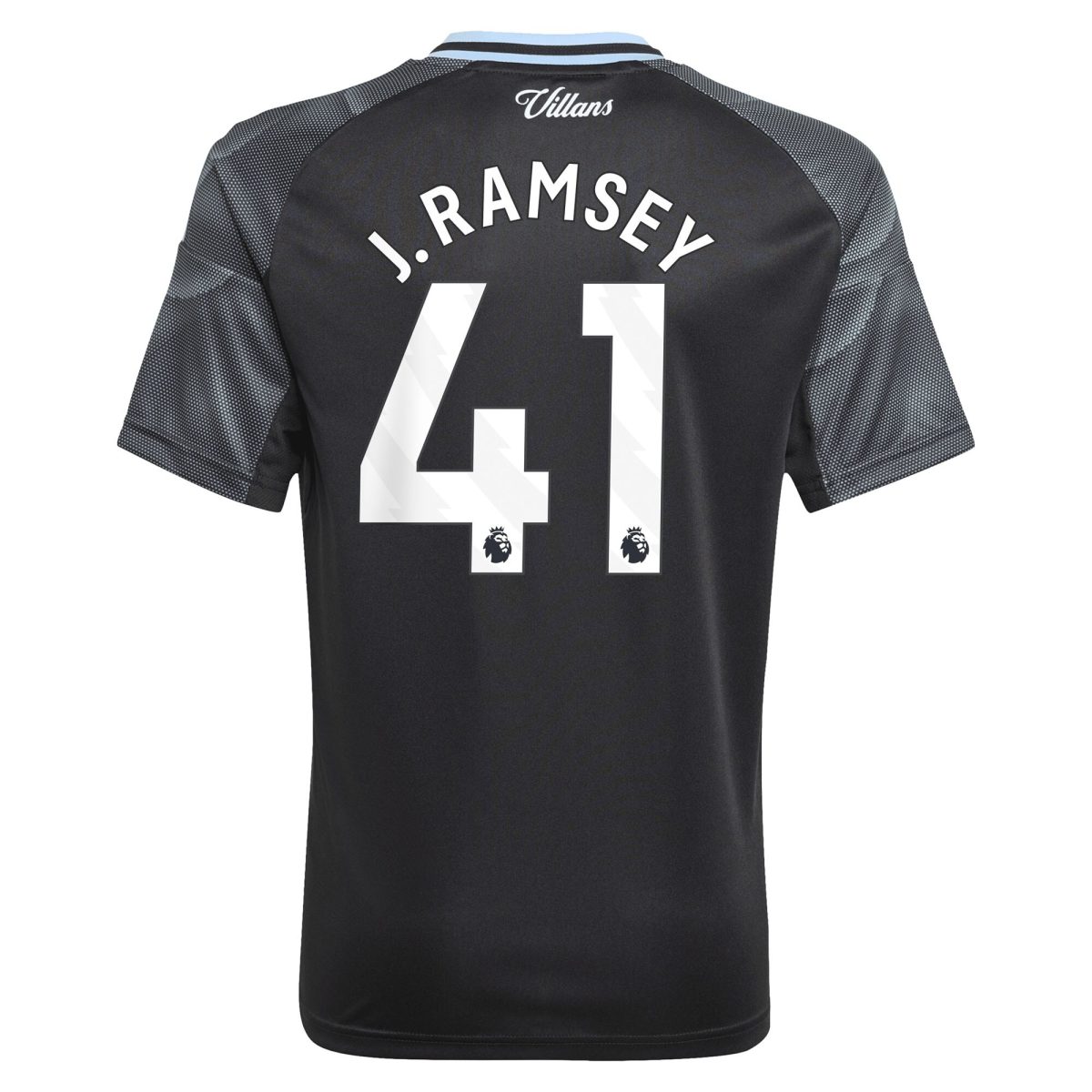 aston villa adidas away shirt 2025-26 – kids with j. ramsey 41 printing Collection | Aston Villa Fan Shop