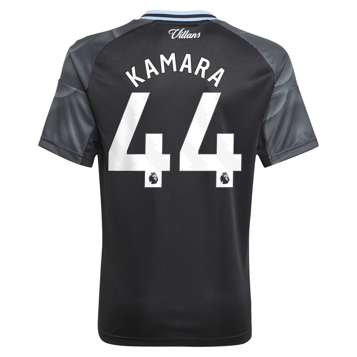 aston villa adidas away shirt 2025-26 – kids with kamara 44 printing Collection | Aston Villa Fan Shop