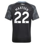 aston villa adidas away shirt 2025-26 – kids with maatsen 22 printing Collection | Aston Villa Fan Shop
