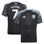 aston villa adidas away shirt 2025-26 – kids with mcginn 7 printing Collection | Aston Villa Fan Shop