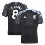 aston villa adidas away shirt 2025-26 – kids with tielemans 8 printing Collection | Aston Villa Fan Shop