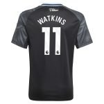 aston villa adidas away shirt 2025-26 – kids with watkins 11 printing Collection | Aston Villa Fan Shop
