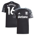 aston villa adidas away shirt 2025-26 with a.garcía 16 printing Collection | Aston Villa Fan Shop