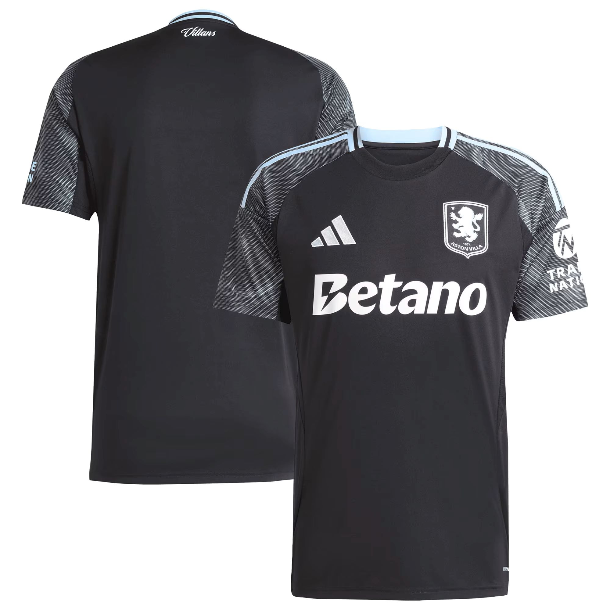 aston villa adidas away shirt 2025-26 with custom printing Collection | Aston Villa Fan Shop