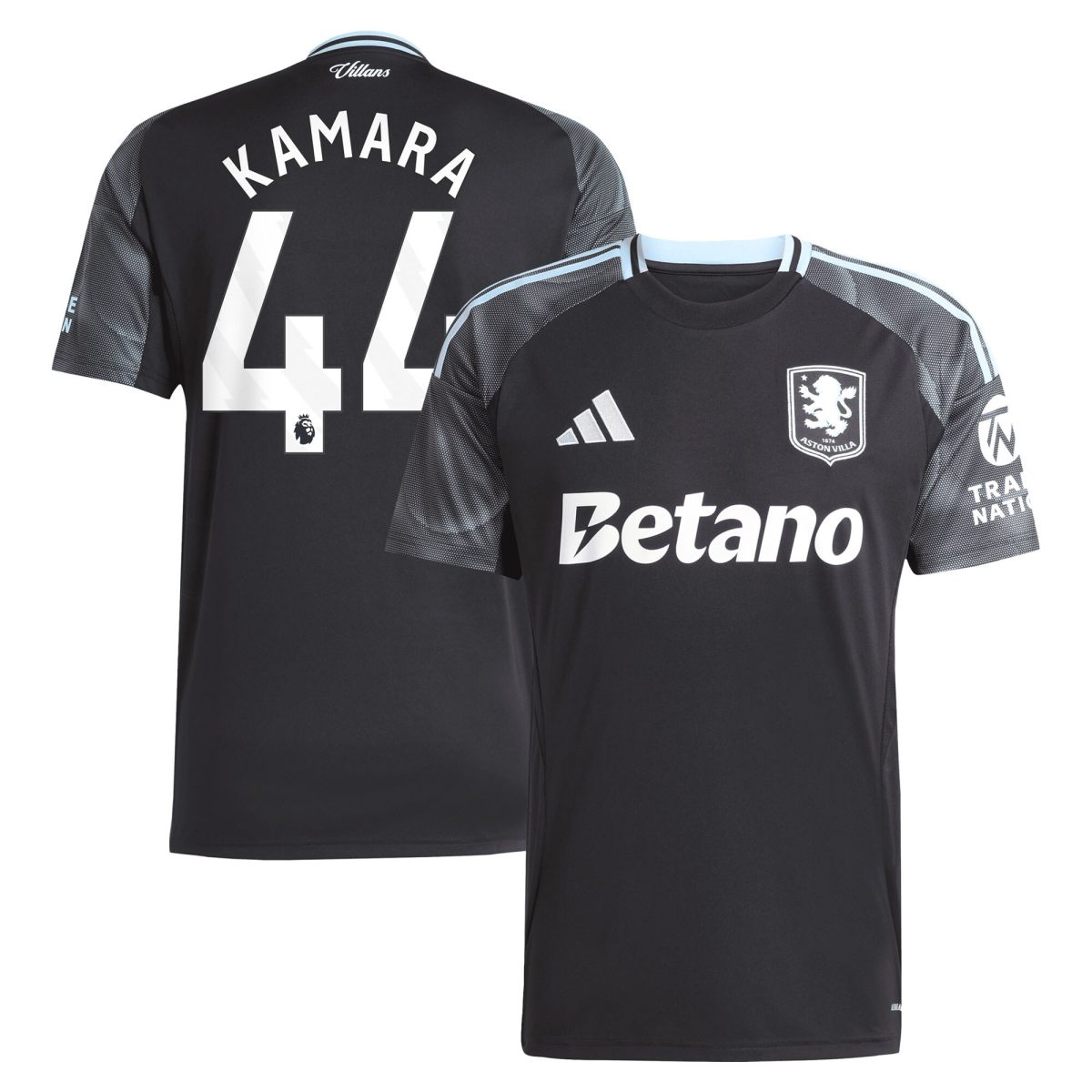 aston villa adidas away shirt 2025-26 with kamara 44 printing Collection | Aston Villa Fan Shop