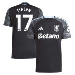 aston villa adidas away shirt 2025-26 with malen 17 printing Collection | Aston Villa Fan Shop