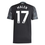 aston villa adidas away shirt 2025-26 with malen 17 printing Collection | Aston Villa Fan Shop