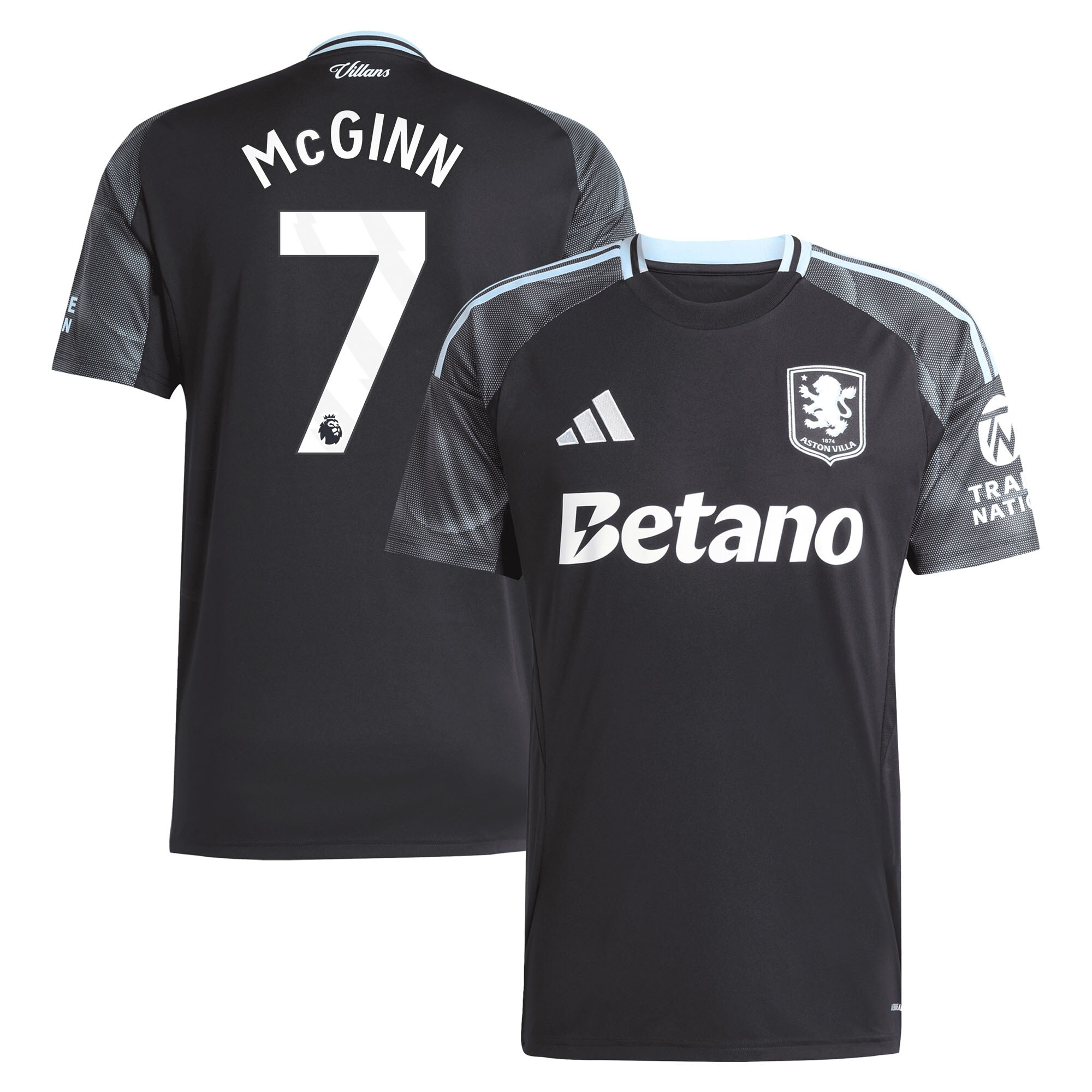 aston villa adidas away shirt 2025-26 with mcginn 7 printing Collection | Aston Villa Fan Shop