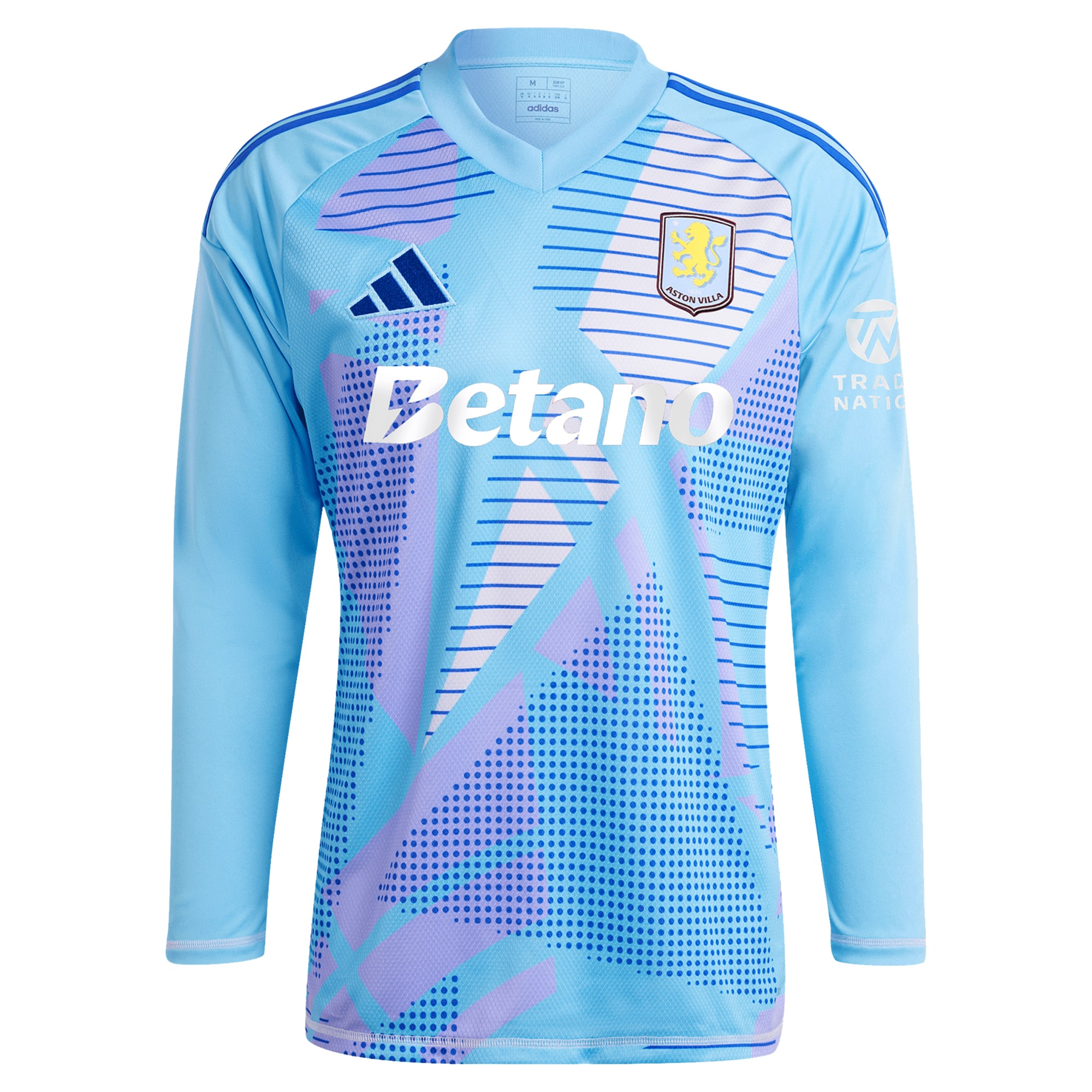 aston villa adidas goalkeeper shirt 2024-25 – long sleeve – 201964005 with custom printing Collection | Aston Villa Fan Shop