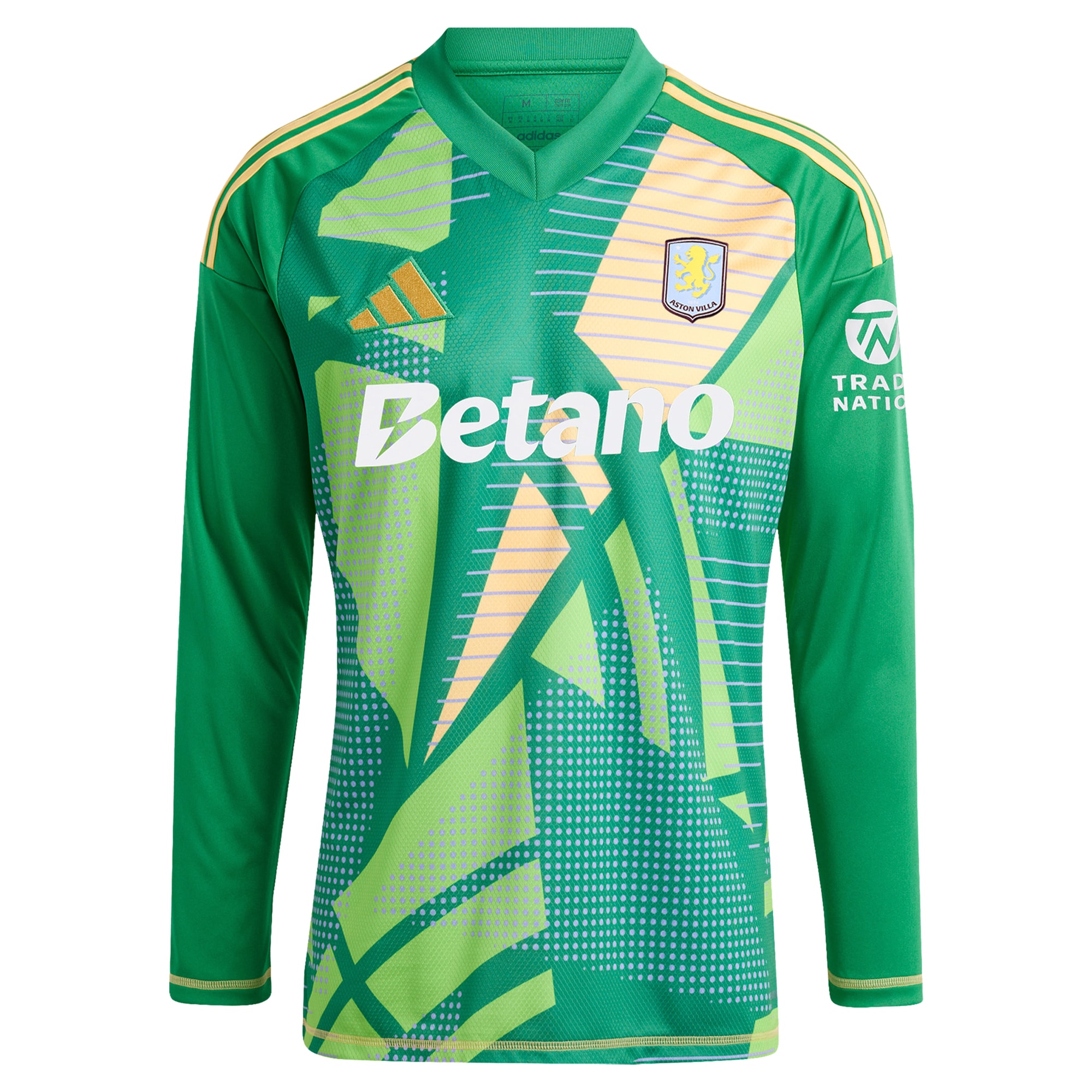 aston villa adidas goalkeeper shirt 2024-25 – long sleeve – 201964009 with custom printing Collection | Aston Villa Fan Shop