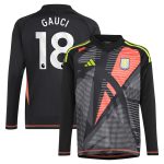 aston villa adidas goalkeeper shirt 2024-25 – long sleeve – kids with gauci 18 printing – 202029323 Collection | Aston Villa Fan Shop