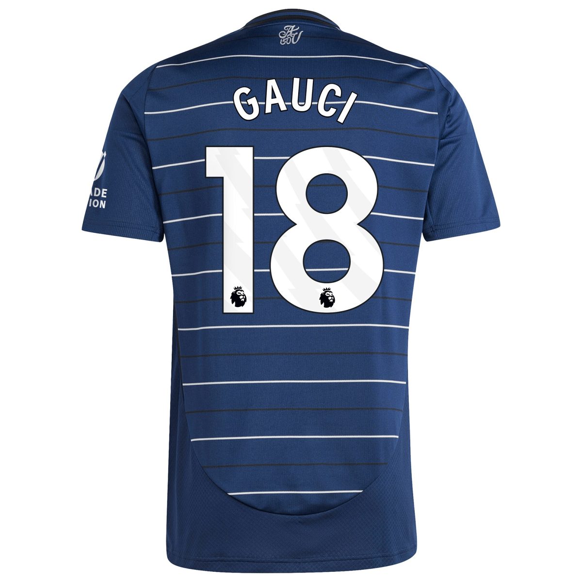 aston villa adidas goalkeeper shirt 2024-25 – long sleeve with gauci 18 printing – 202030972 Collection | Aston Villa Fan Shop
