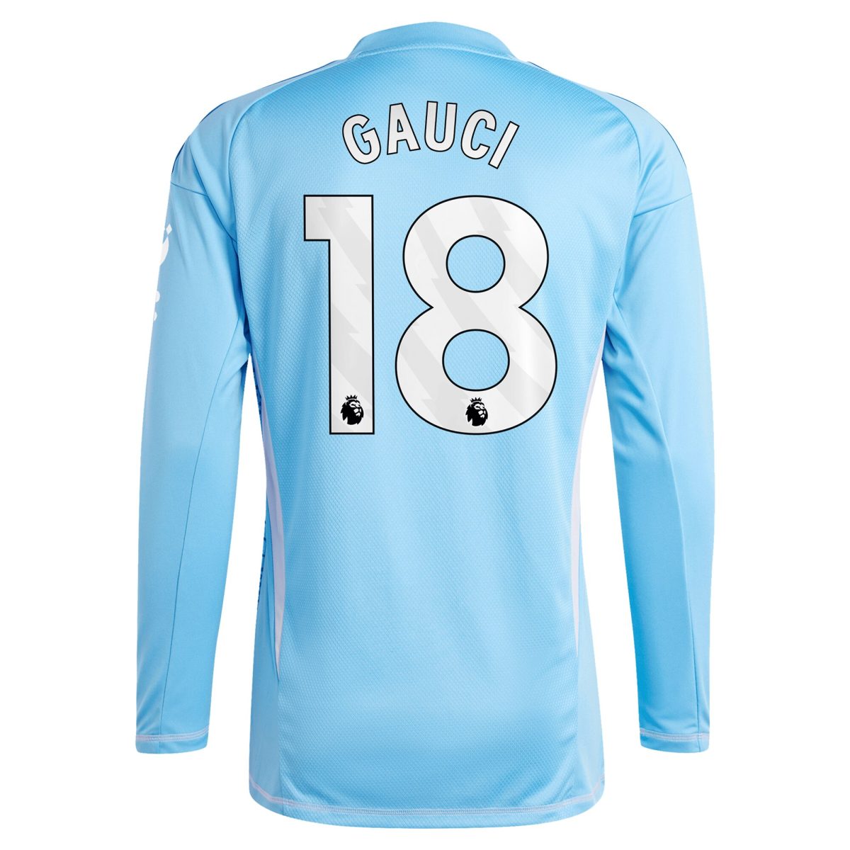 aston villa adidas goalkeeper shirt 2024-25 – long sleeve with gauci 18 printing – 202030982 Collection | Aston Villa Fan Shop