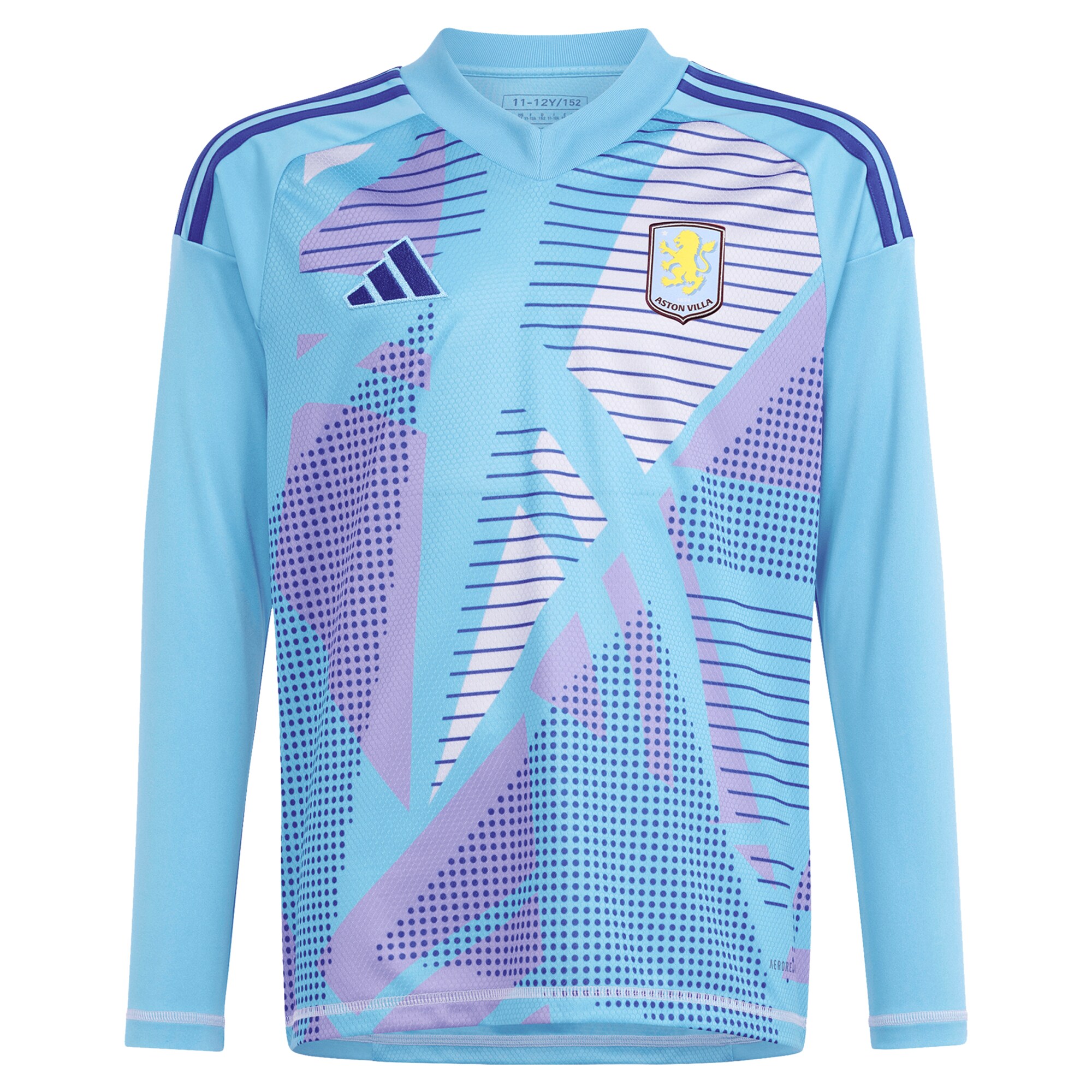 aston villa adidas goalkeeper shirt 2024-25 – long sleeve with martinez 23 printing – 202030980 Collection | Aston Villa Fan Shop