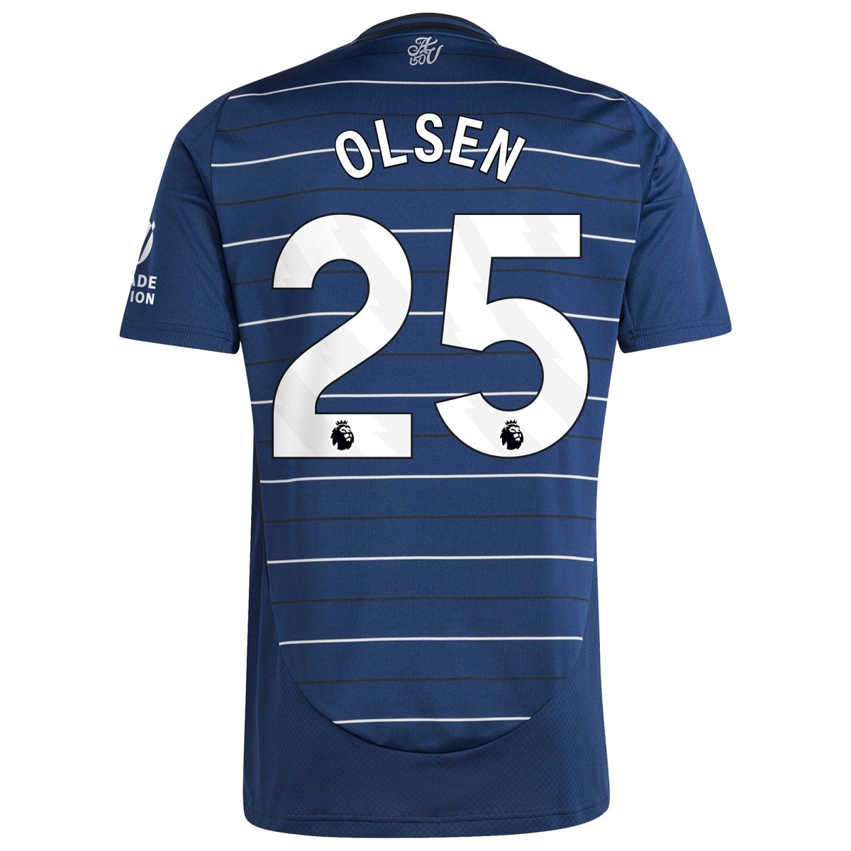 aston villa adidas goalkeeper shirt 2024-25 – long sleeve with olsen 25 printing – 202030975 Collection | Aston Villa Fan Shop