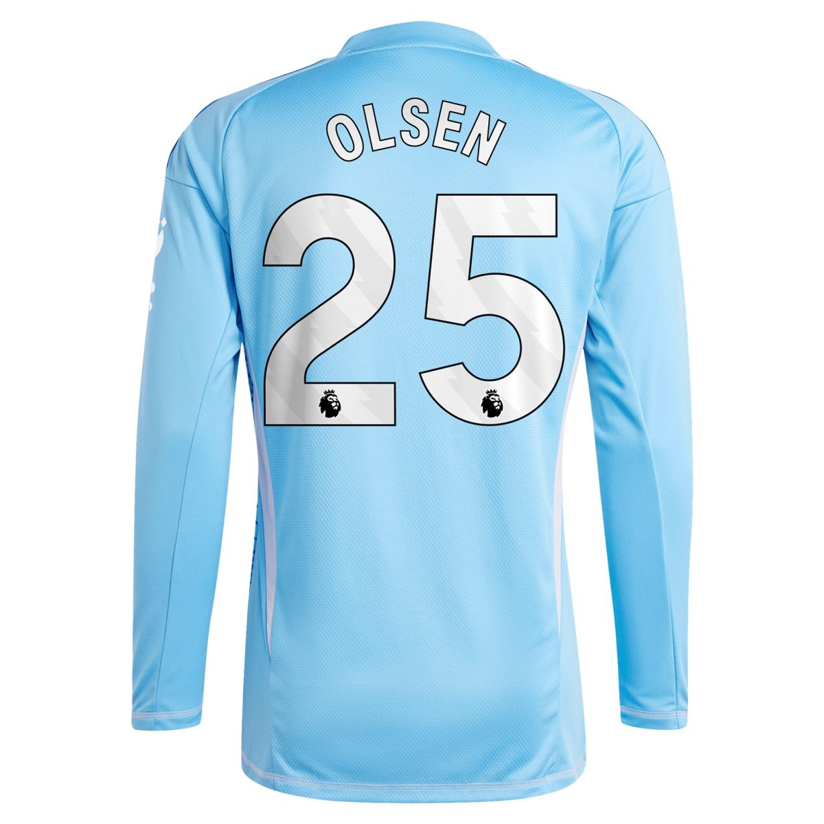 aston villa adidas goalkeeper shirt 2024-25 – long sleeve with olsen 25 printing – 202030976 Collection | Aston Villa Fan Shop