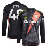 aston villa adidas goalkeeper shirt 2024-25 – long sleeve with zych 48 printing – 202153090 Collection | Aston Villa Fan Shop