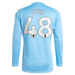 aston villa adidas goalkeeper shirt 2024-25 – long sleeve with zych 48 printing – 202153092 Collection | Aston Villa Fan Shop