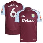 aston villa adidas home authentic shirt 2024-25 with barkley 6 printing Collection | Aston Villa Fan Shop