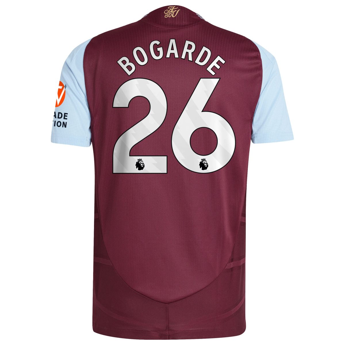 aston villa adidas home authentic shirt 2024-25 with bogarde 26 printing Collection | Aston Villa Fan Shop
